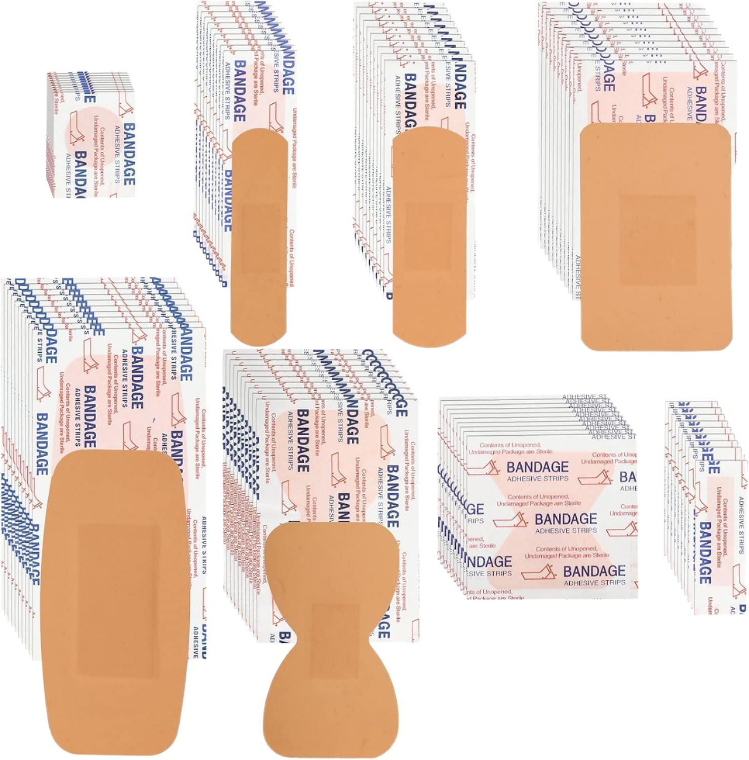 Adhesive Bandages Bulk Box (300ct)